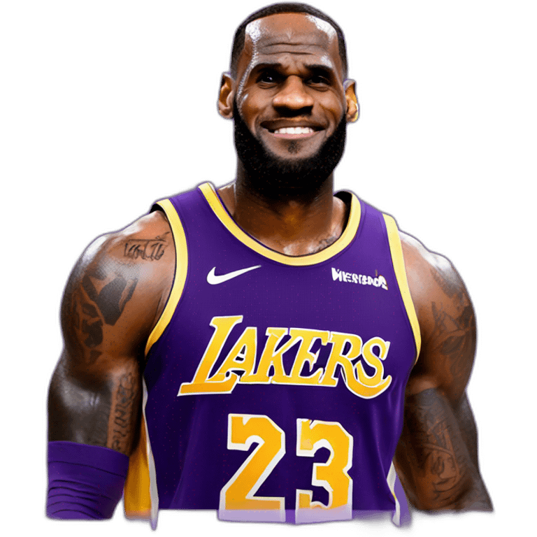 Lebron-James-Lakers-nba emoji