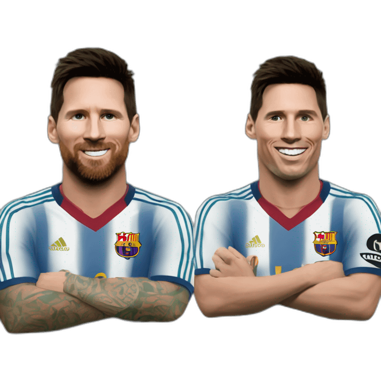 Messi fuck ronaldo emoji