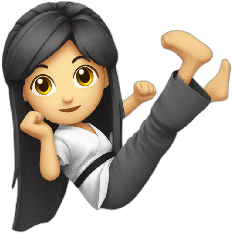 girl karate emoji