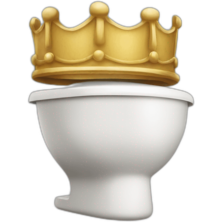 king toilet emoji