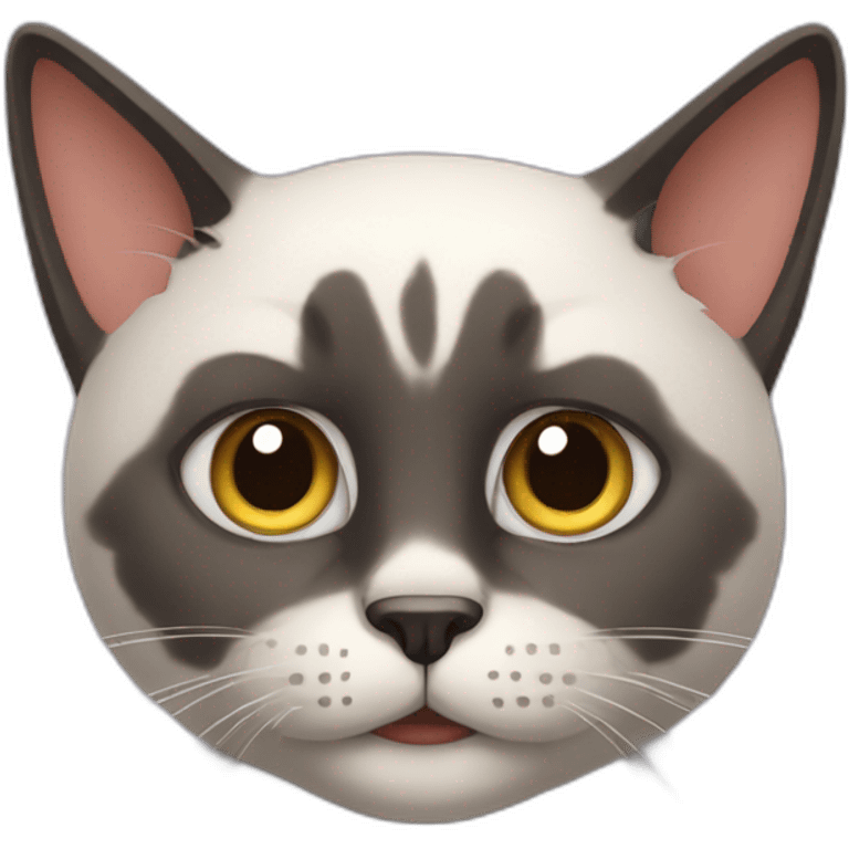 bold cat emoji