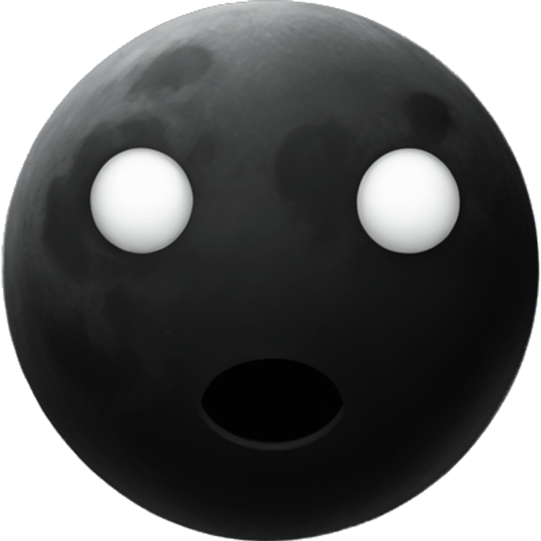 black moon emoji