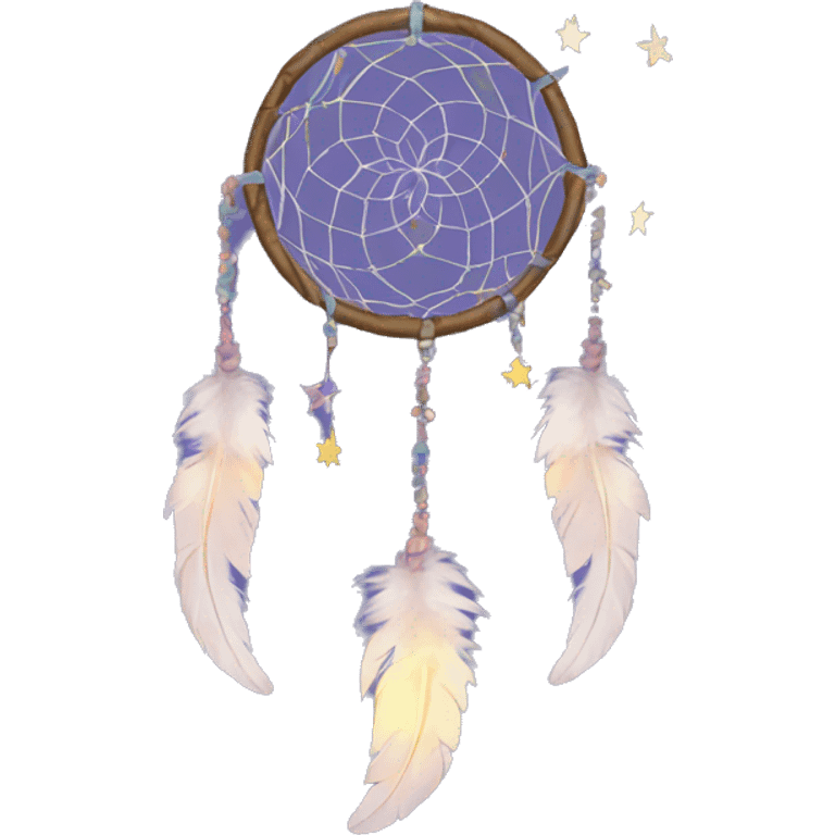 moon-and-stars-dreamcatcher emoji