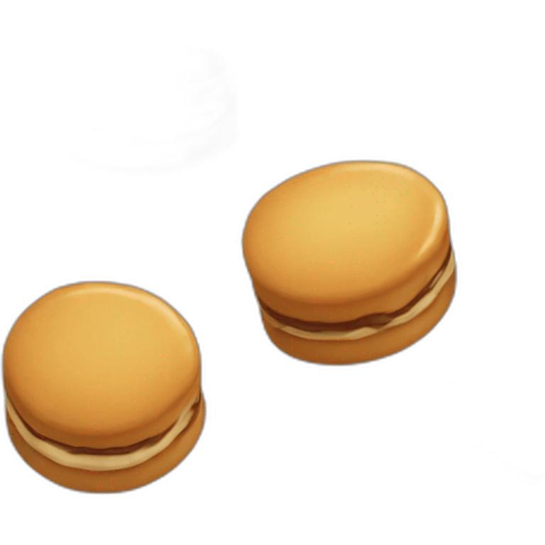 Alfajor dulce de leche emoji