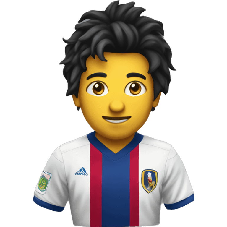 gambit using colombian soccer shirt emoji