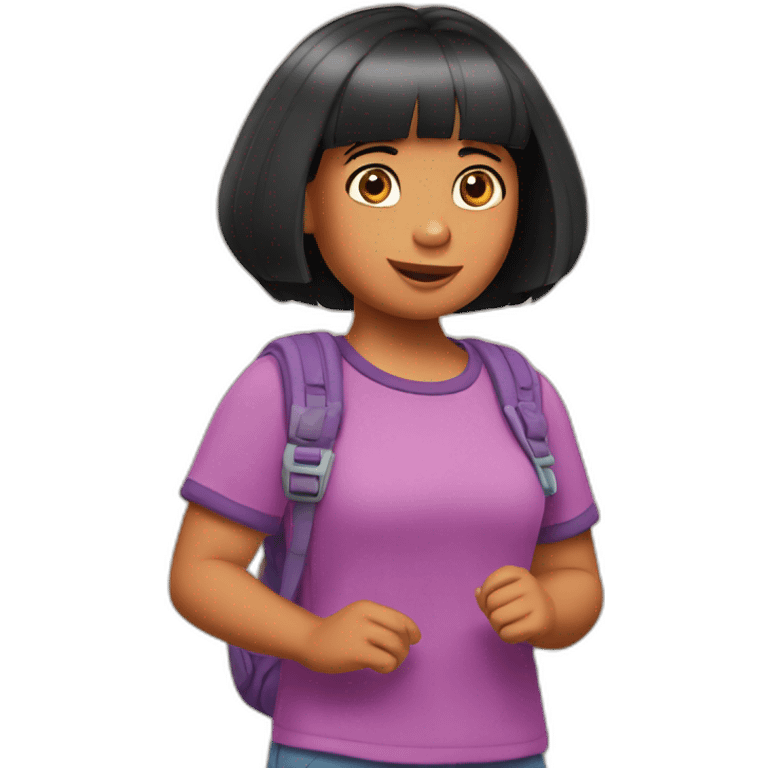 Dora the explorer emoji