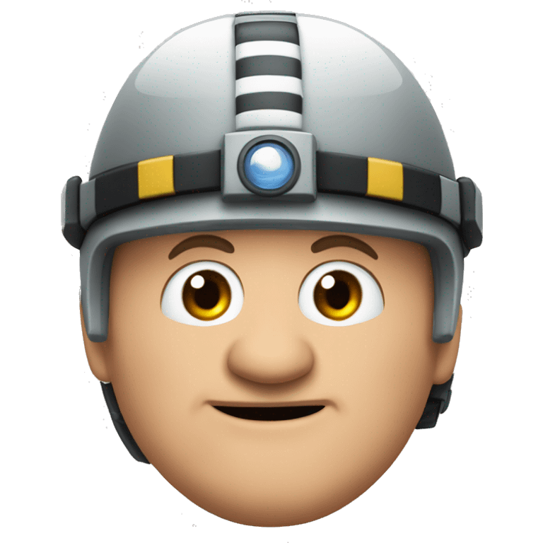 Olaf Scholz mit bauhelm emoji