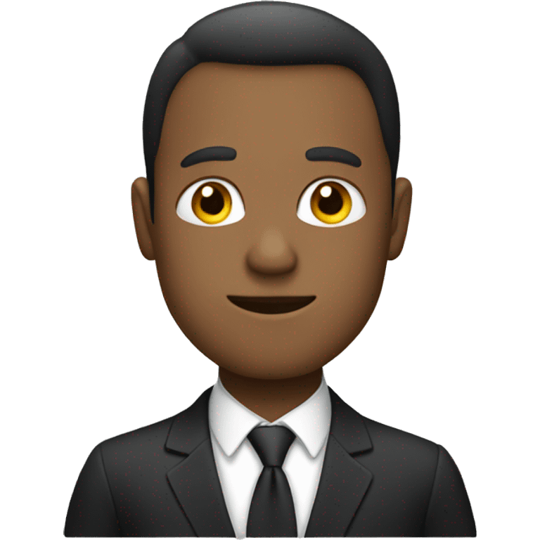 Person in suit emoji