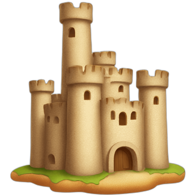 bread castle emoji