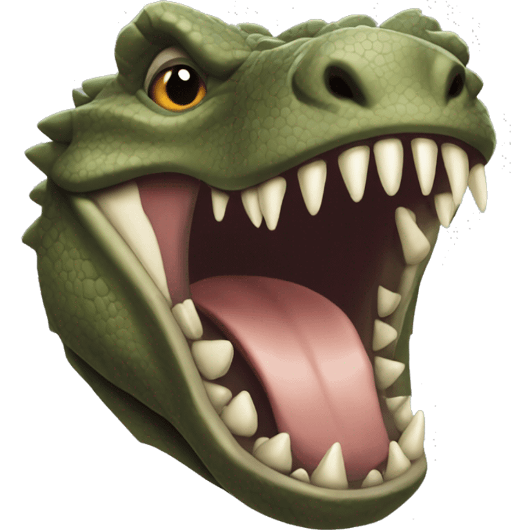 monster komodo dragon teeth emoji