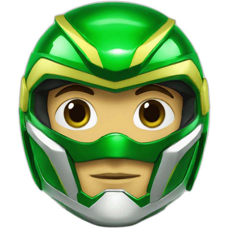 green power ranger emoji