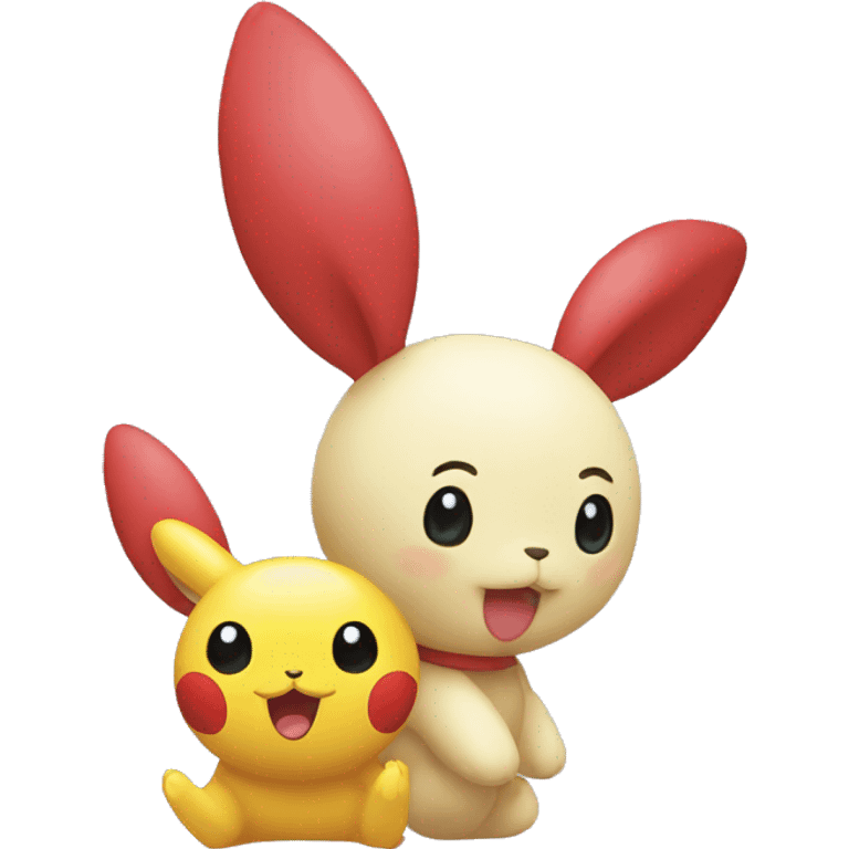 Minum & plusle emoji