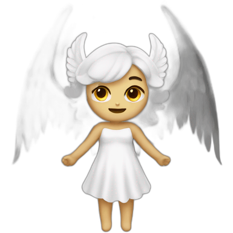 Angel and demon emoji