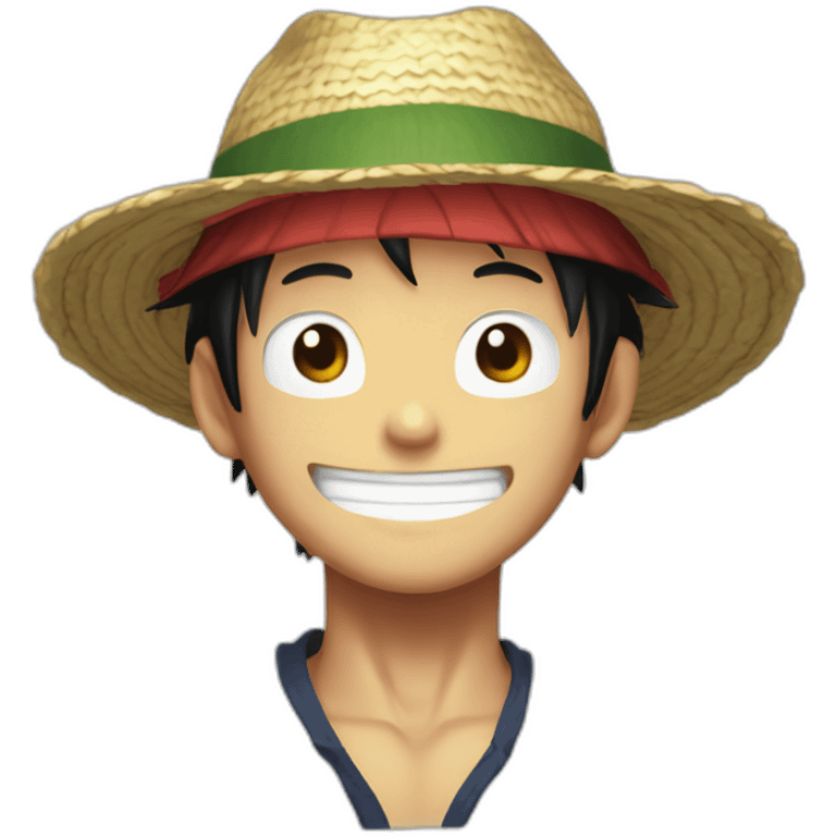 Luffy rigole  emoji