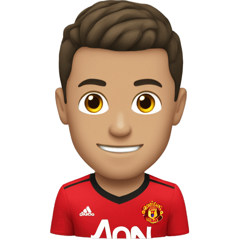 Cristiano Ronaldo Manchester United  emoji