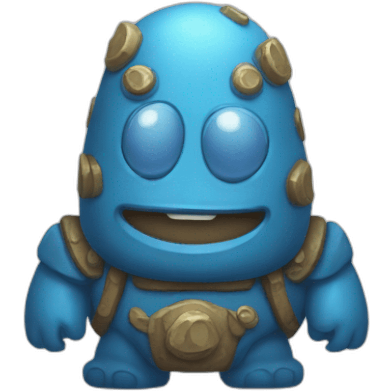 happy-blue-golem emoji