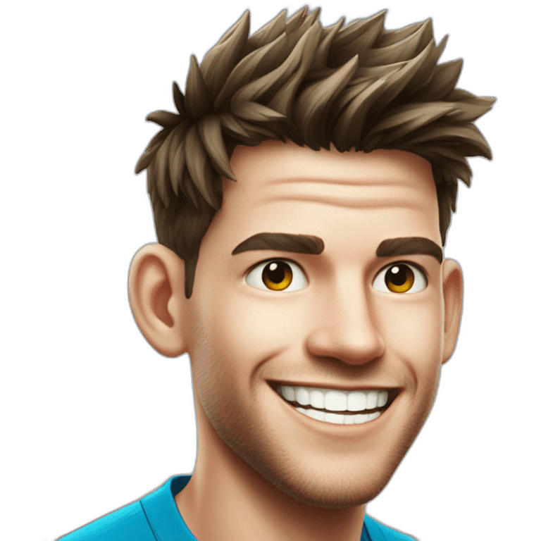 Dominic thiem rire emoji