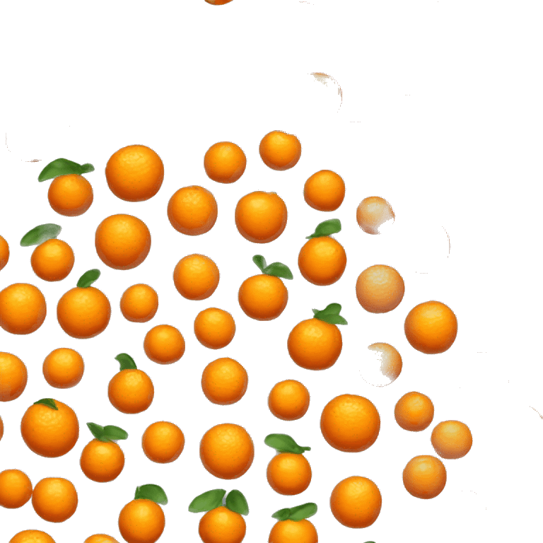 Tangerine emoji