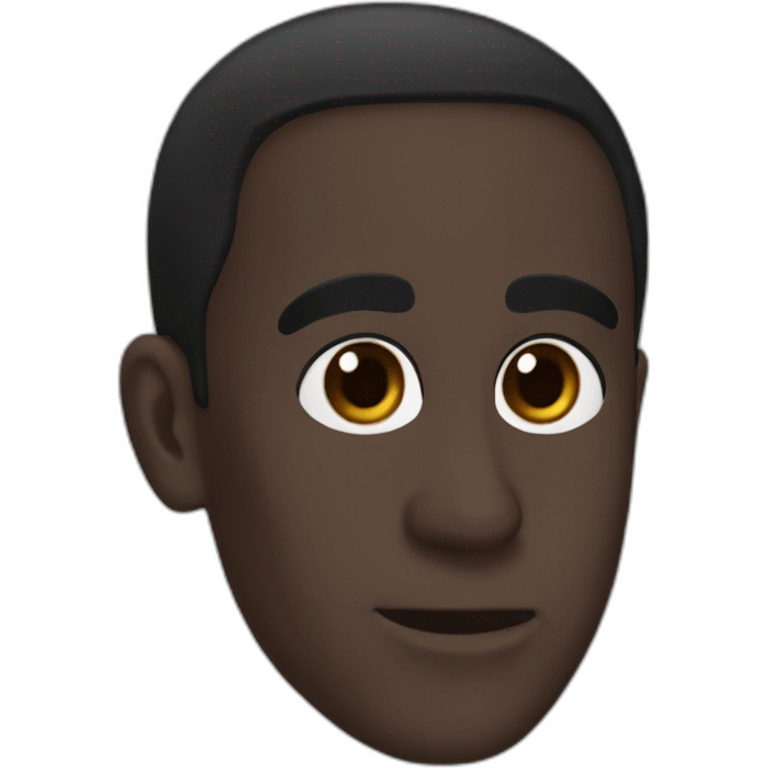 erick zemmour with black skin color emoji