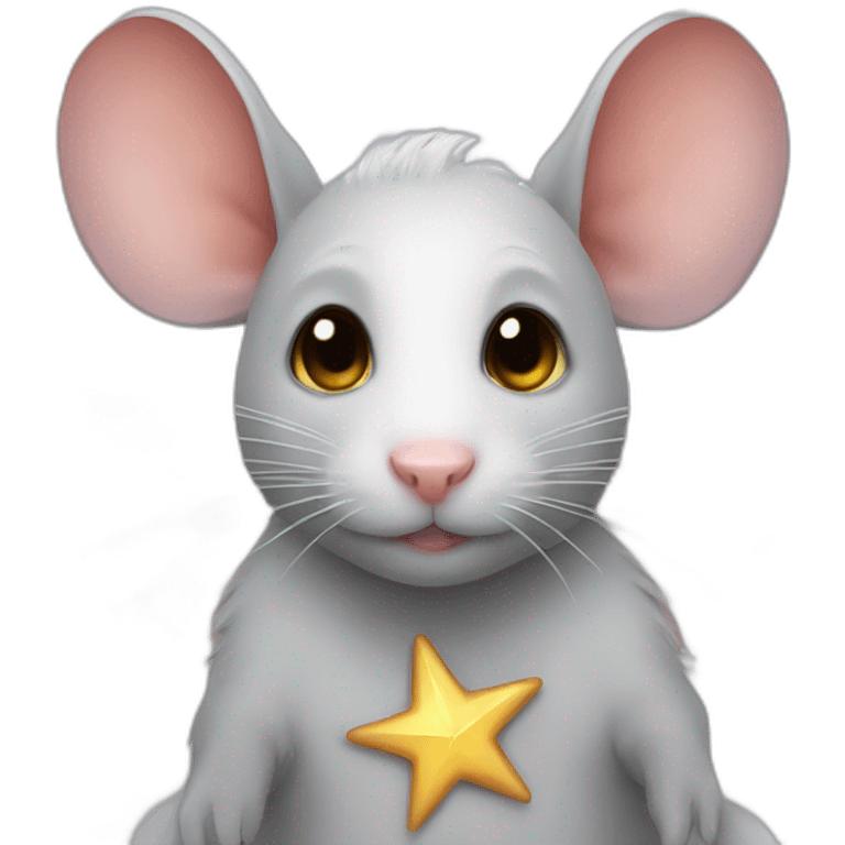 rat angel star emoji