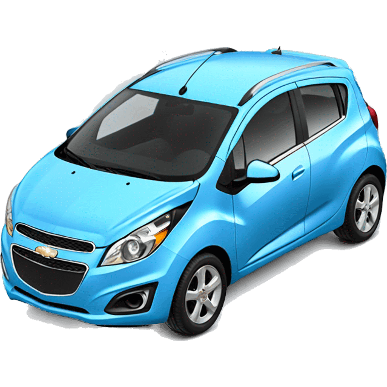 light blue chevrolet spark emoji