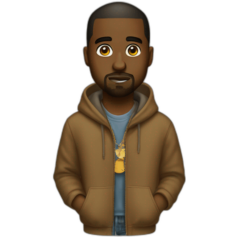 kanye west college dropout emoji