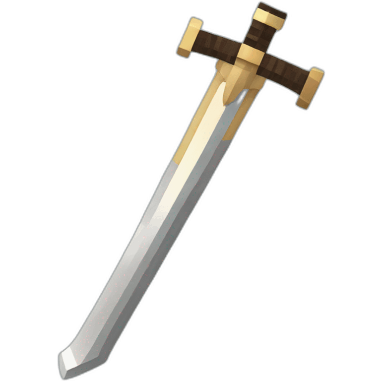 Minecraft sword emoji