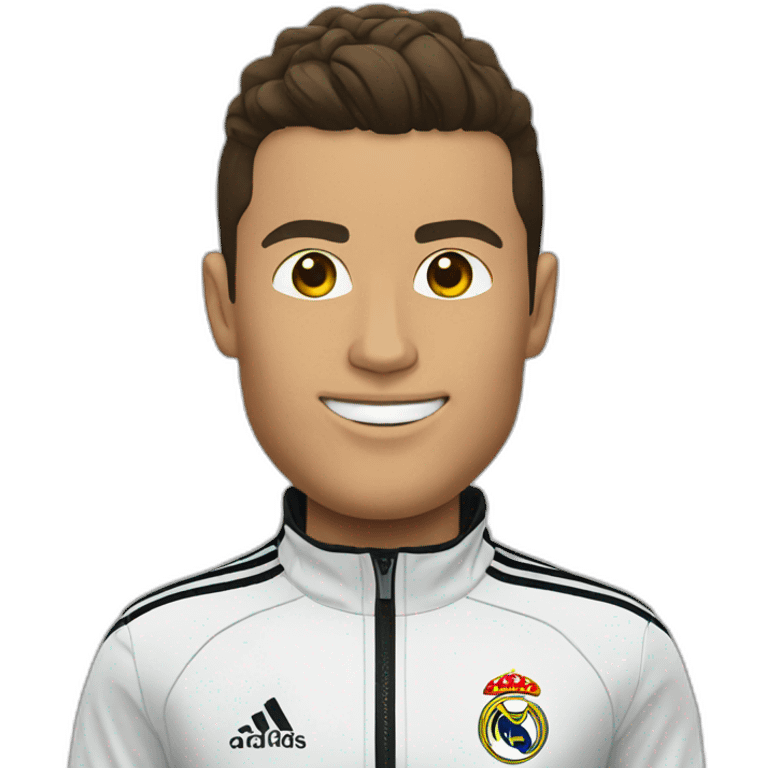 Cristiano Ronaldo track suit emoji