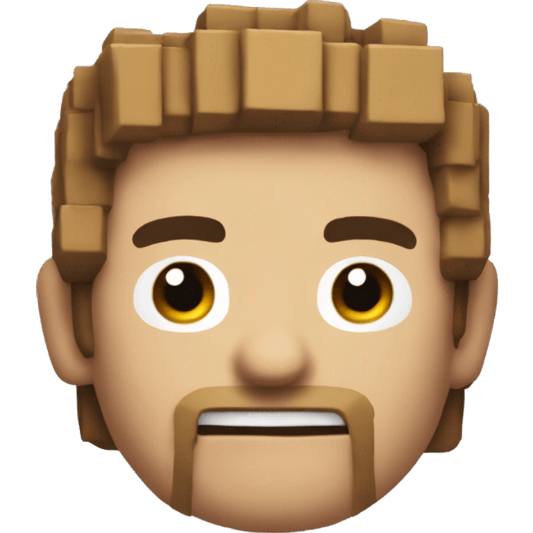 minecrat steve head emoji