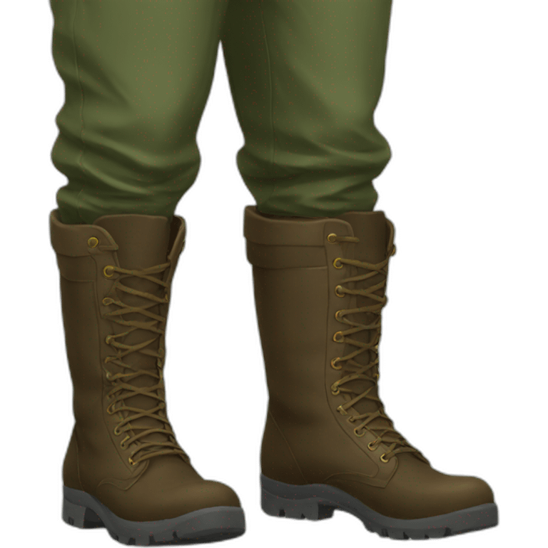 soviet army boots emoji