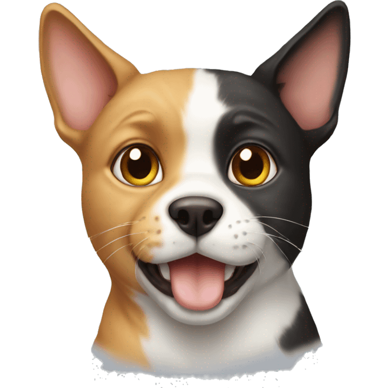 cat and dog emoji