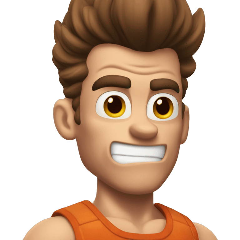 Muscular Jimmy Neutron  emoji