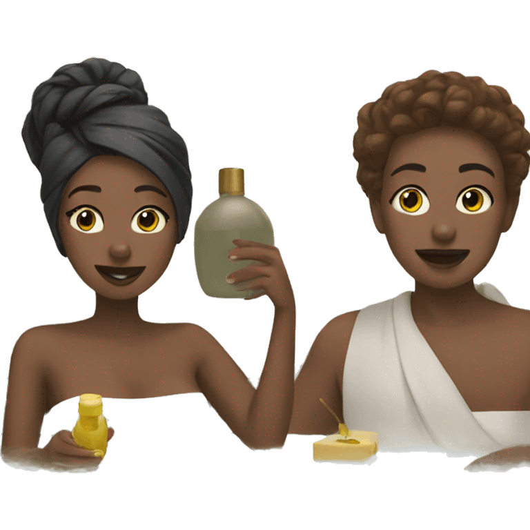 Spa day emoji