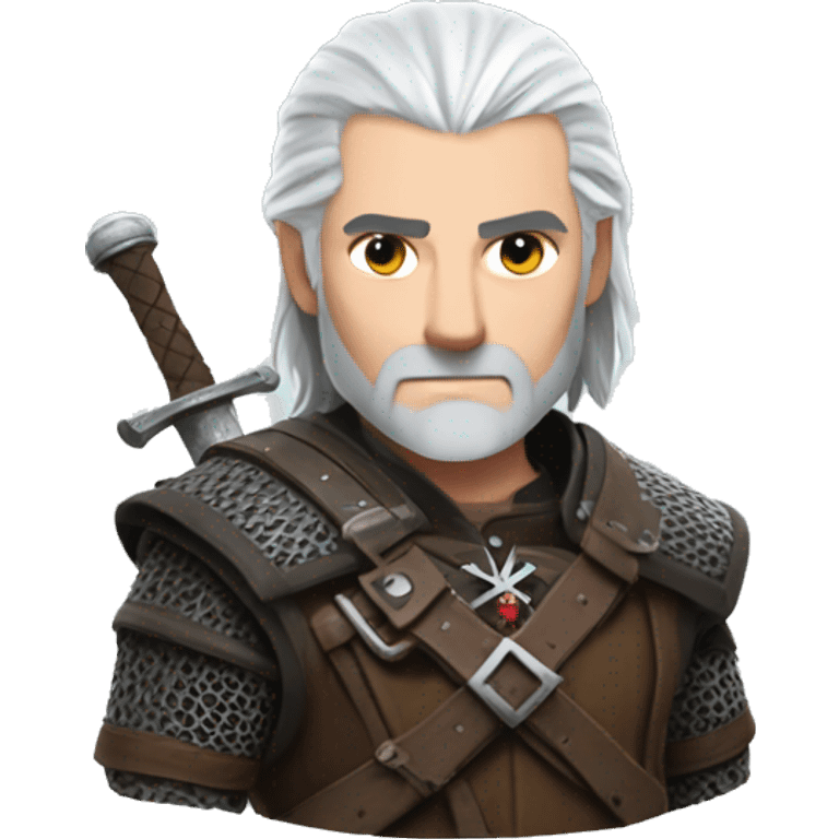 Geralt of Rivia emoji