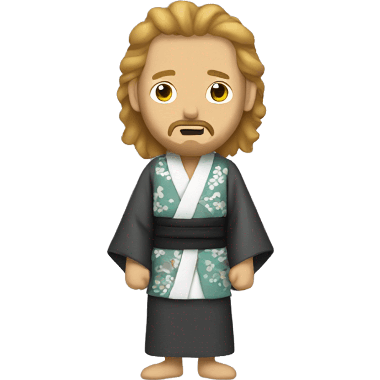 erlich bachman with his kimono emoji