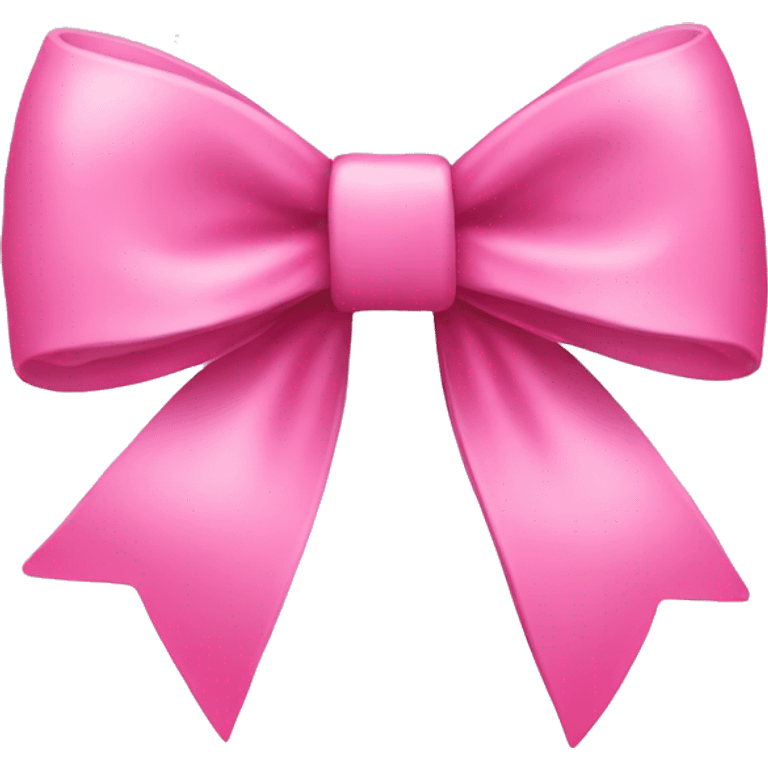 Pretty pink bow emoji