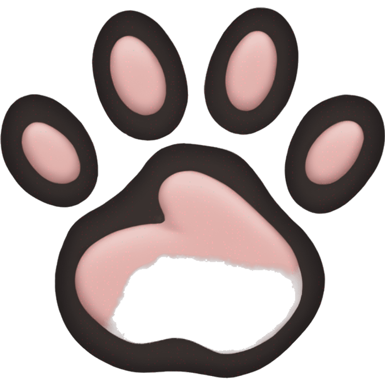 dog paw emoji