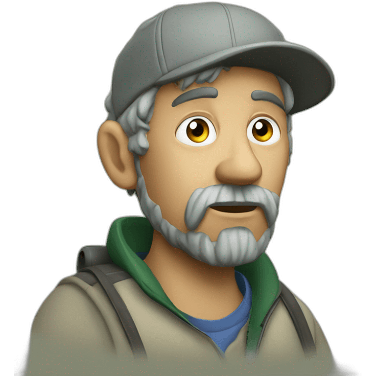 Golf hobo emoji