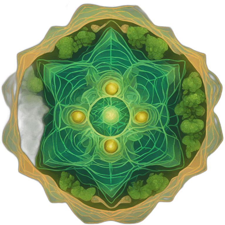 Sacred geometry ayahuasca emoji