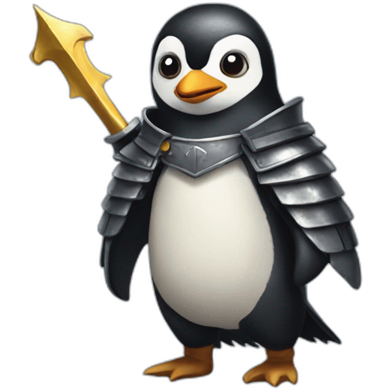 penguin knight emoji