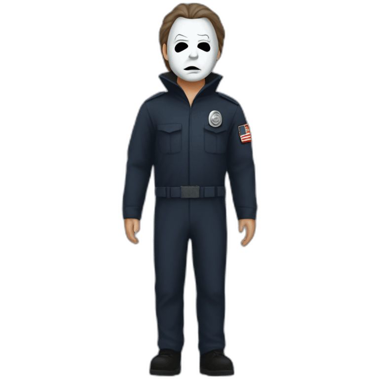 Michael myers halloween tenue emoji