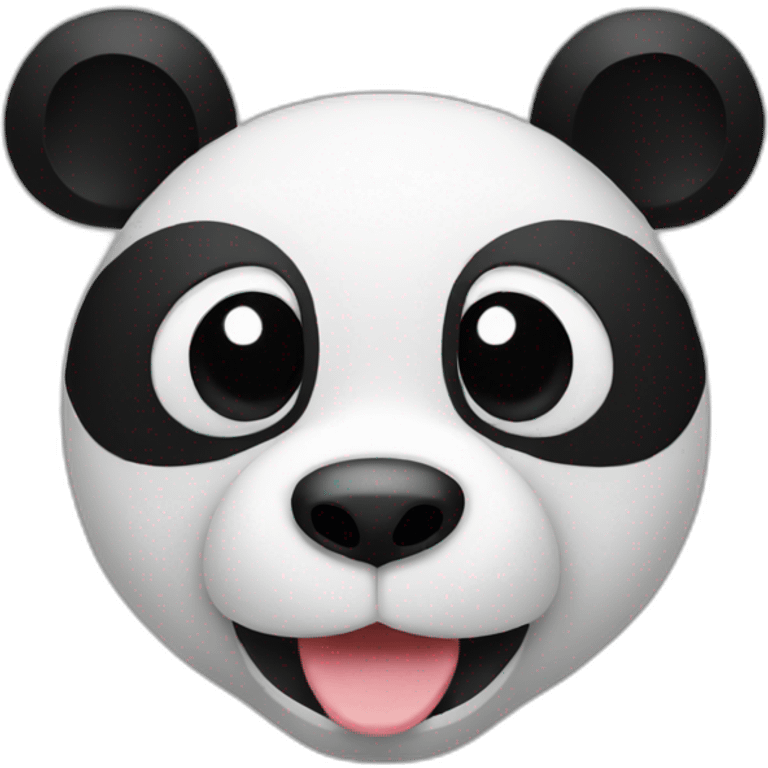 Panda black switch emoji