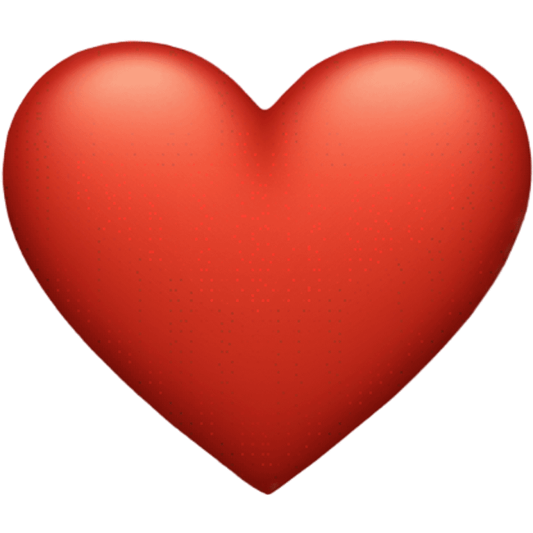 Red heart with plad design  emoji