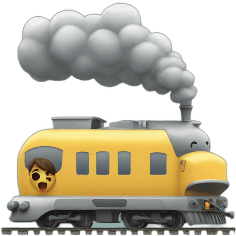 Train-eating emoji