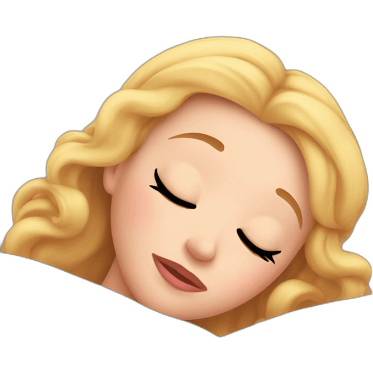 Sleeping beauty emoji