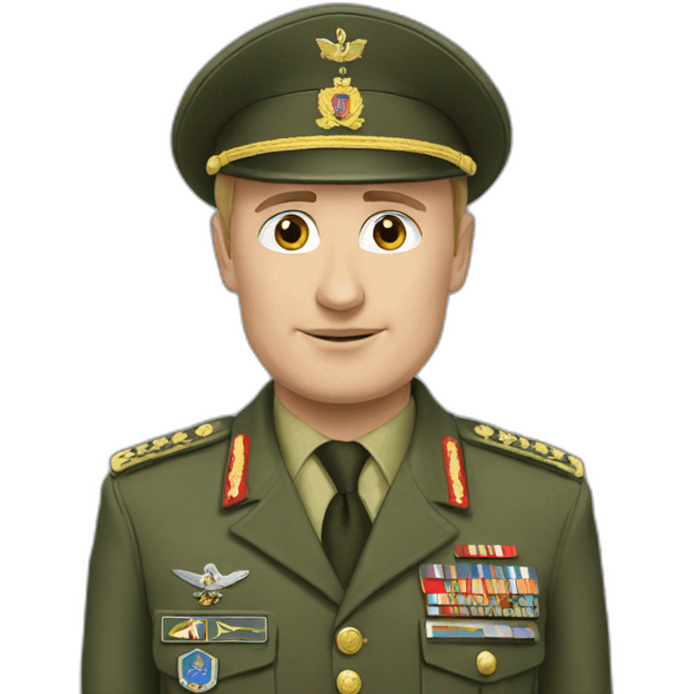 Military Putin emoji