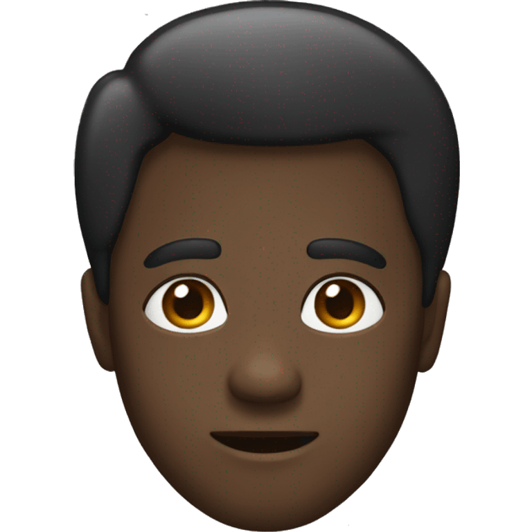 like emoji black "person" emoji