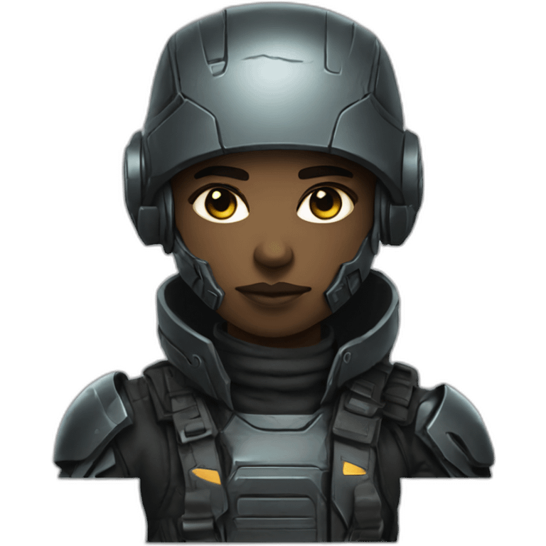 cyberpunk soldier emoji