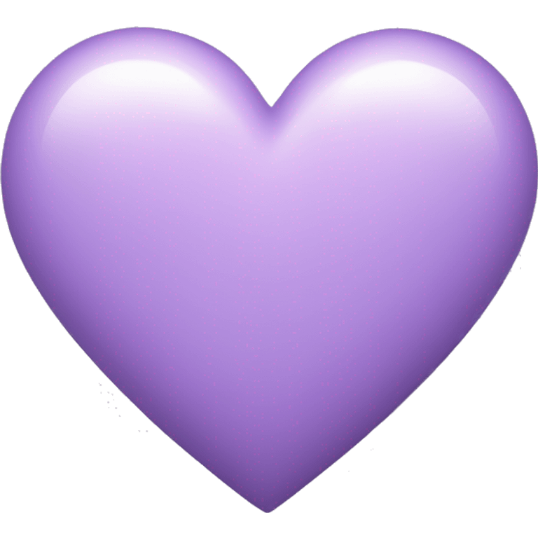 Light Purple Heart emoji