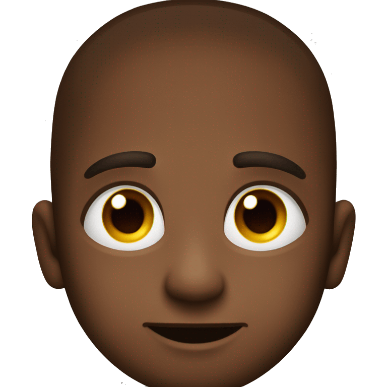 caju vermelho com olhos pretos e sorrindo emoji